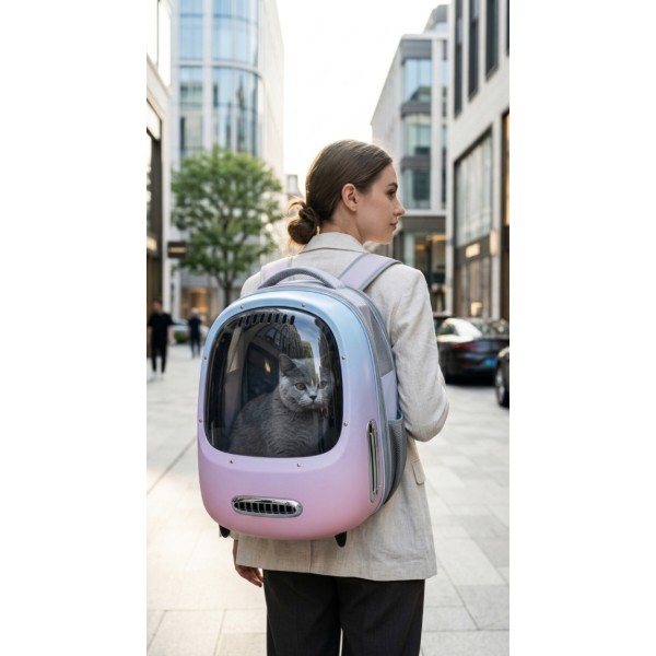 Фото - Рюкзак-переноска PETKIT Breezy 2 Smart Cat Carrier Pink (P7704-P)